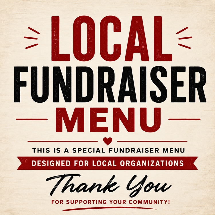 x - Option for Fundraiser - x